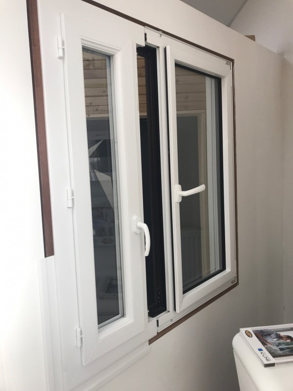 Pose d'une fenêtre PVC à Sainte-adresse